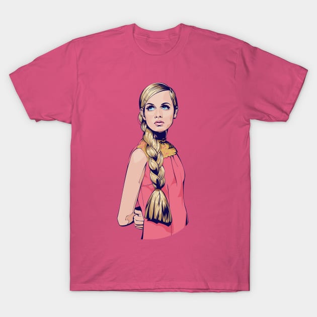 Twiggy T-Shirt by nabakumov